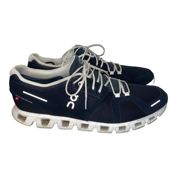 On Cloud 5 Men's Running Shoe size 10.5/44.5 Midnight Navy Blue - Picture 1 of 9